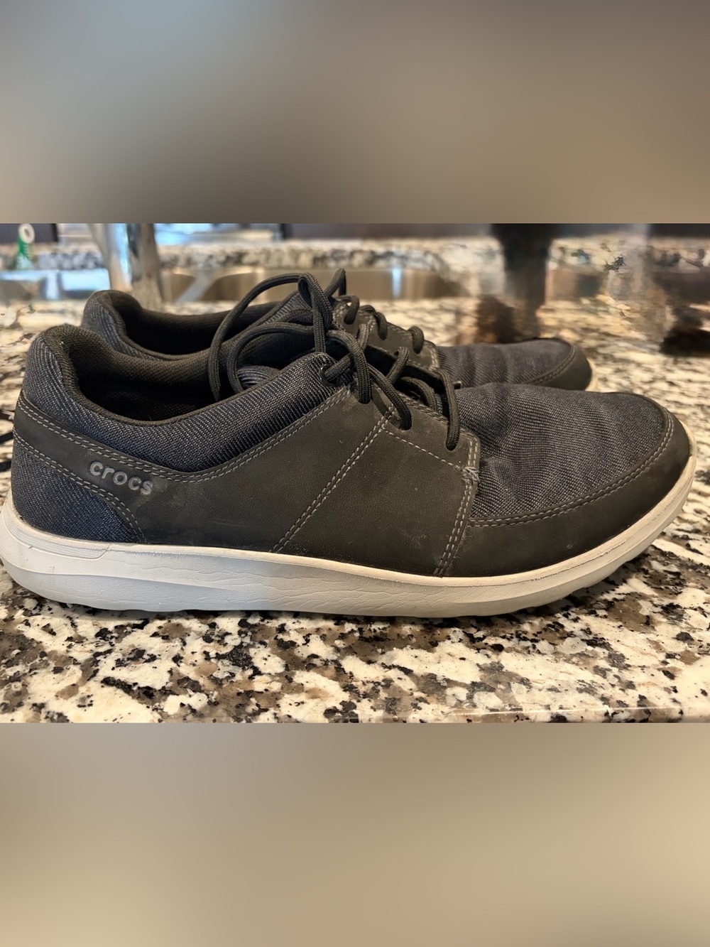 Men's Crocs Kinsale Lace up Sneakers - Picture 1 of 5